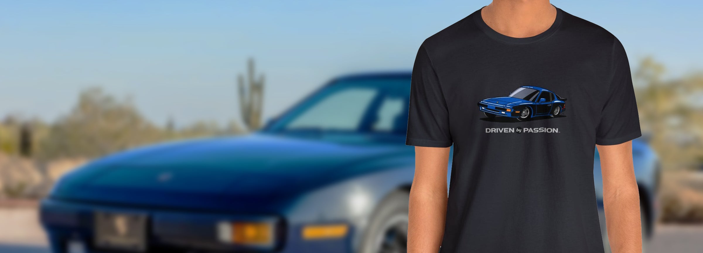 Porsche 944 with Cookie Cutter Wheels