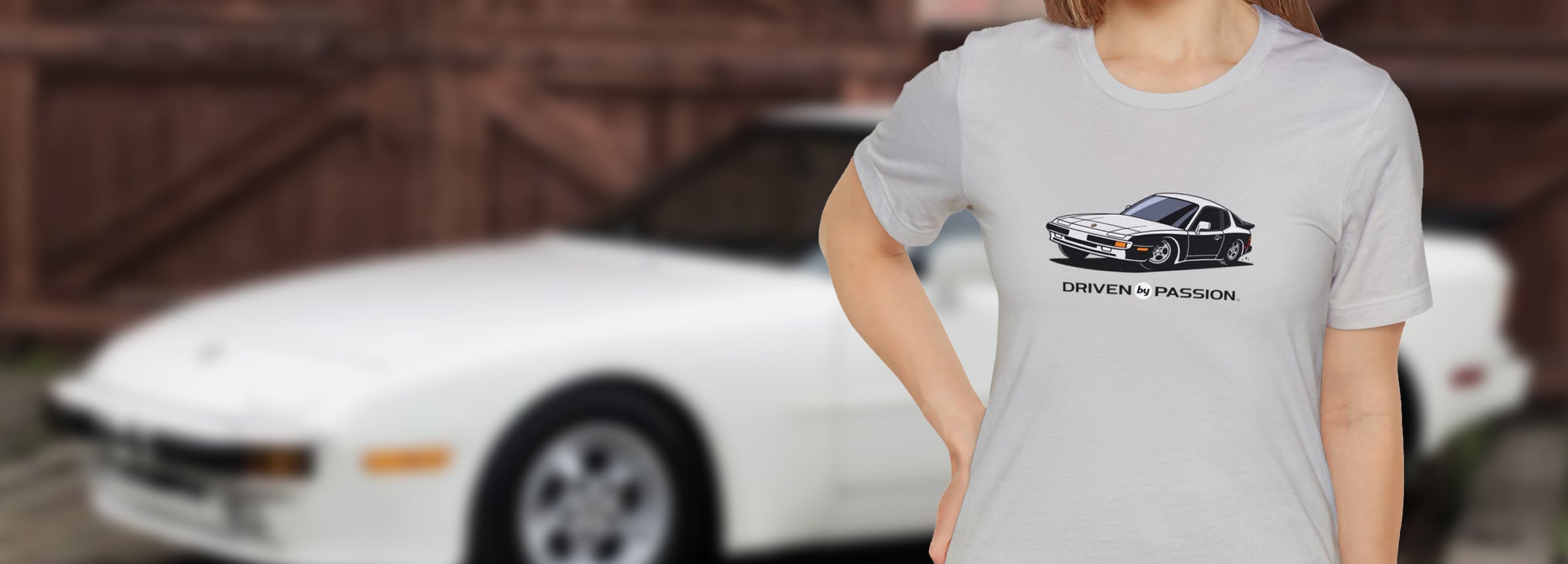 Porsche 944 with Phone Dial Wheels