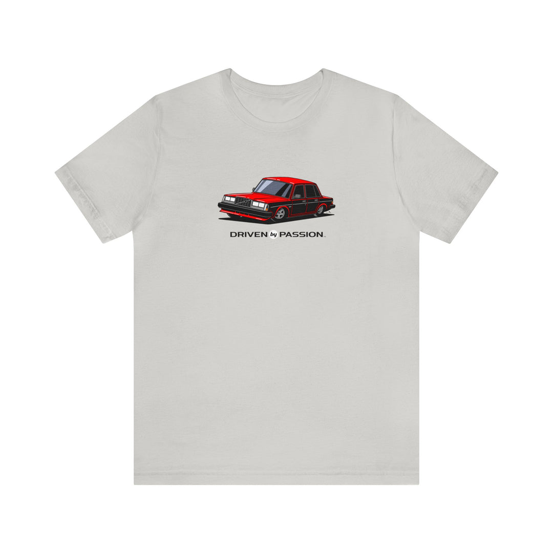 Red 240 Turbo Sedan (1981-1986) T-Shirt
