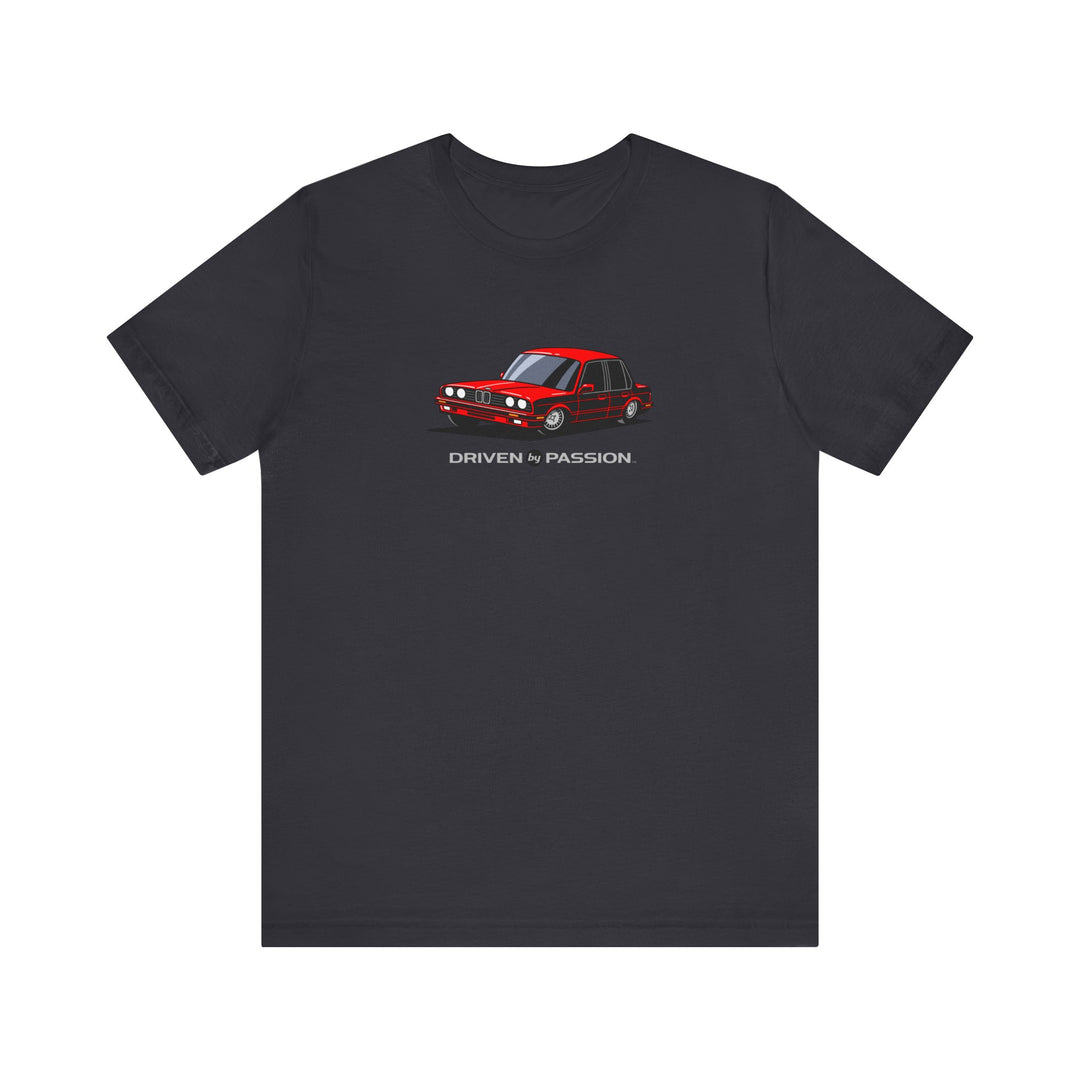 Red E30 Sedan T-Shirt (1988-1994)
