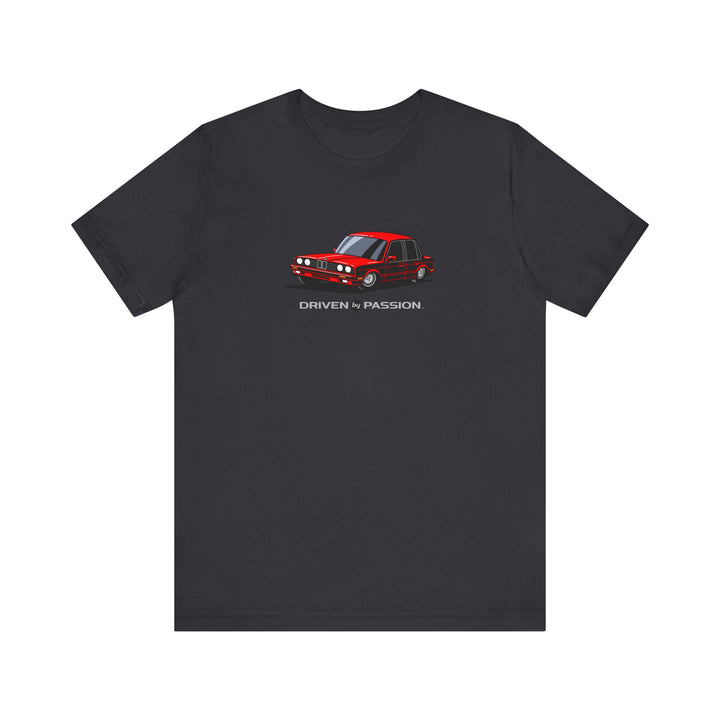 Red E30 Sedan T-Shirt (1988-1994)