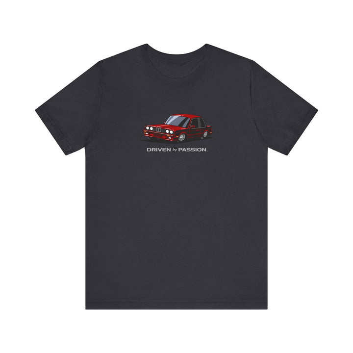 Dark Red E30 Sport Coupe T-Shirt (1988-1994)