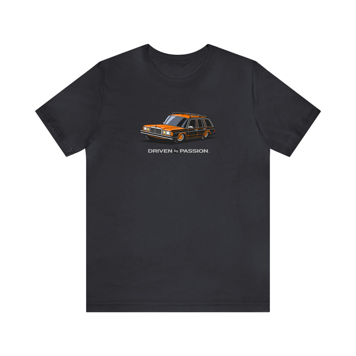 Orange S123 Wagon (Hubcap Wheels) T-Shirt