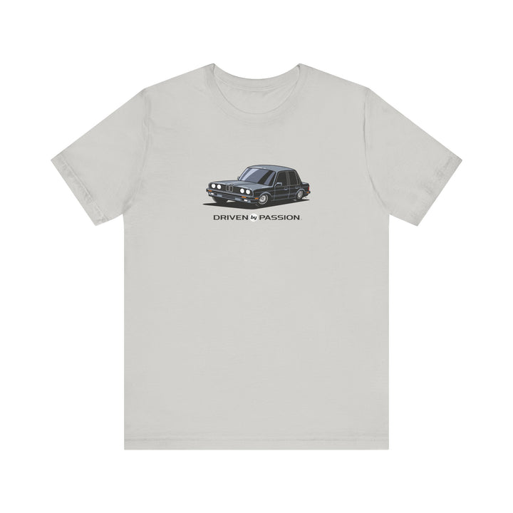 Medium Silver E30 Sedan T-Shirt (1988-1994)