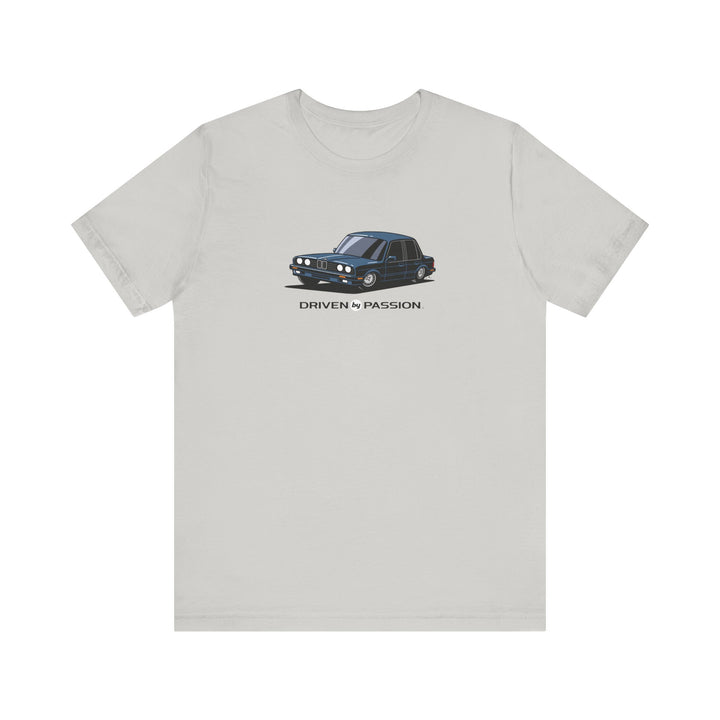 Dark Silver-Blue E30 Sedan T-Shirt (1988-1994)