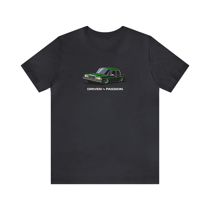 Dark Green W123 Sedan (Hubcap Wheels) T-Shirt