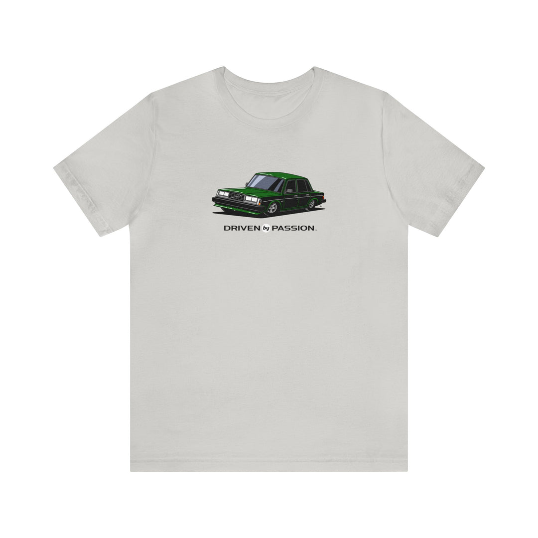 Dark Green 240 Turbo Sedan (1981-1986) T-Shirt