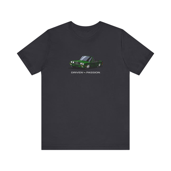 Dark Green over Black E30 Convertible T-Shirt (1988-1994)