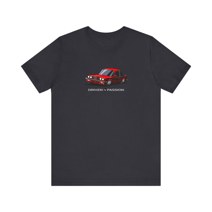 Red E30 Sport Coupe T-Shirt (1987)