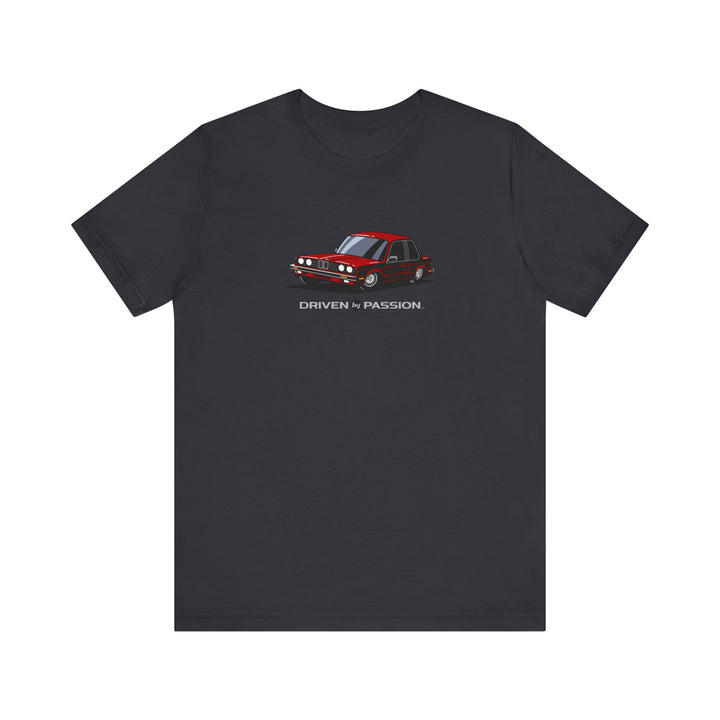 Dark Red E30 Coupe T-Shirt (1982-1987)