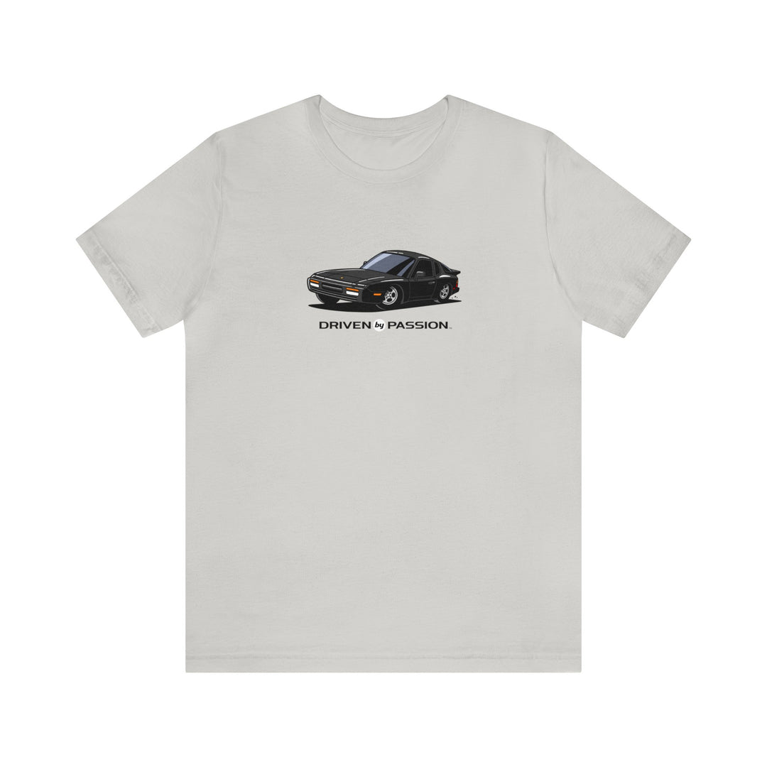 Black Nine-Four-Four Turbo (Phone Dial Wheels) T-Shirt