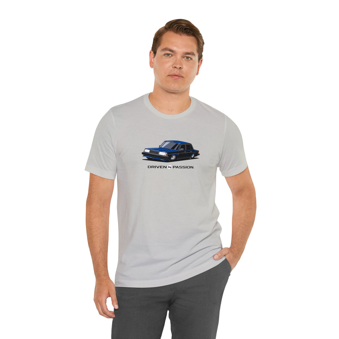 Dark Blue 240 Sedan (1987-1993) T-Shirt