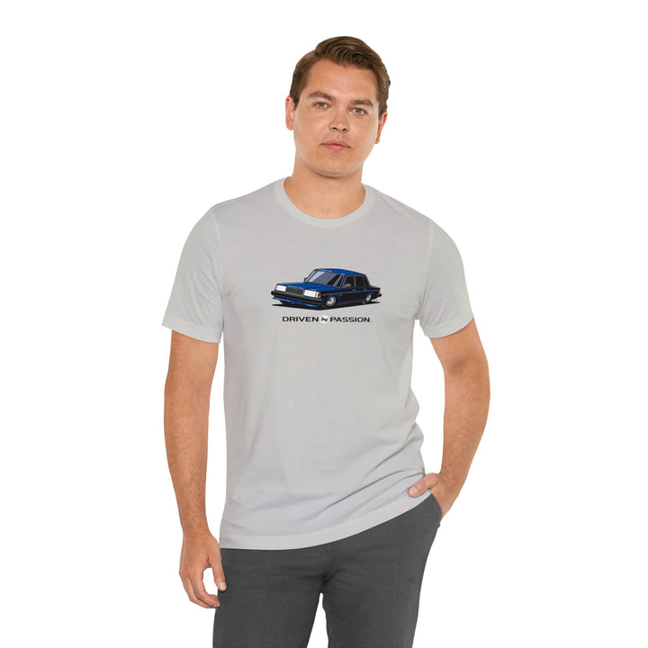Dark Blue 240 Sedan (1987-1993) T-Shirt
