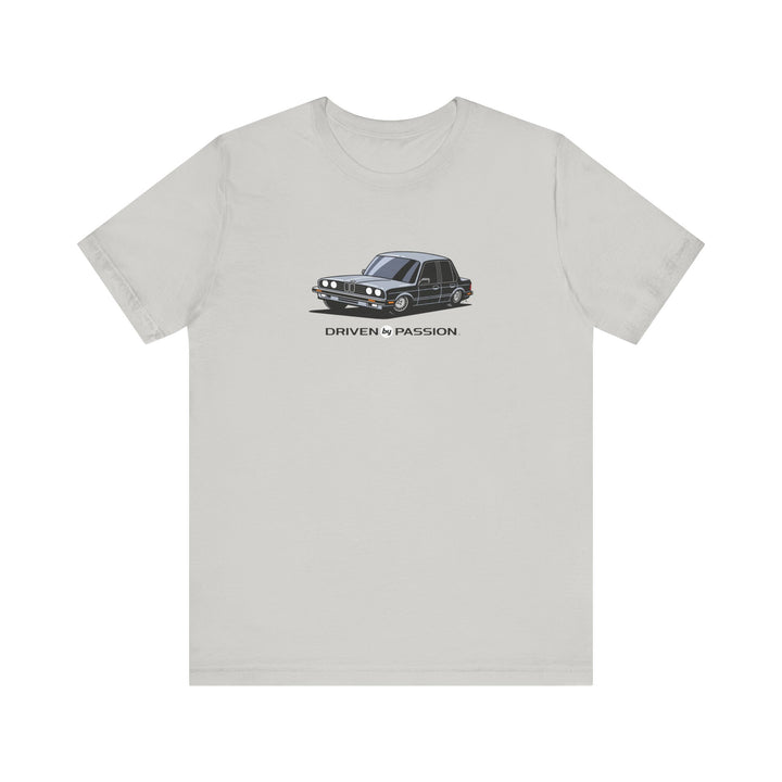 Silver E30 Sedan T-Shirt (1982-1987)