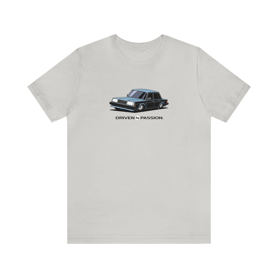 Light Silver-Blue 240 Sedan (1987-1993) T-Shirt