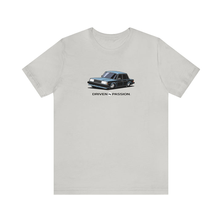 Light Silver-Blue 240 Sedan (1987-1993) T-Shirt