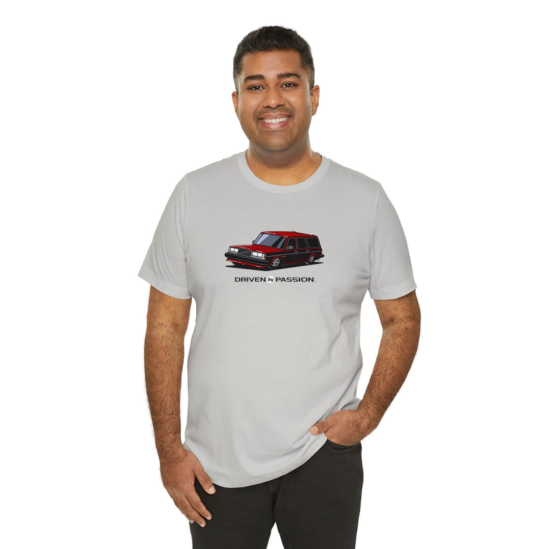 Dark Red 240 Turbo Wagon (1981-1986) T-Shirt