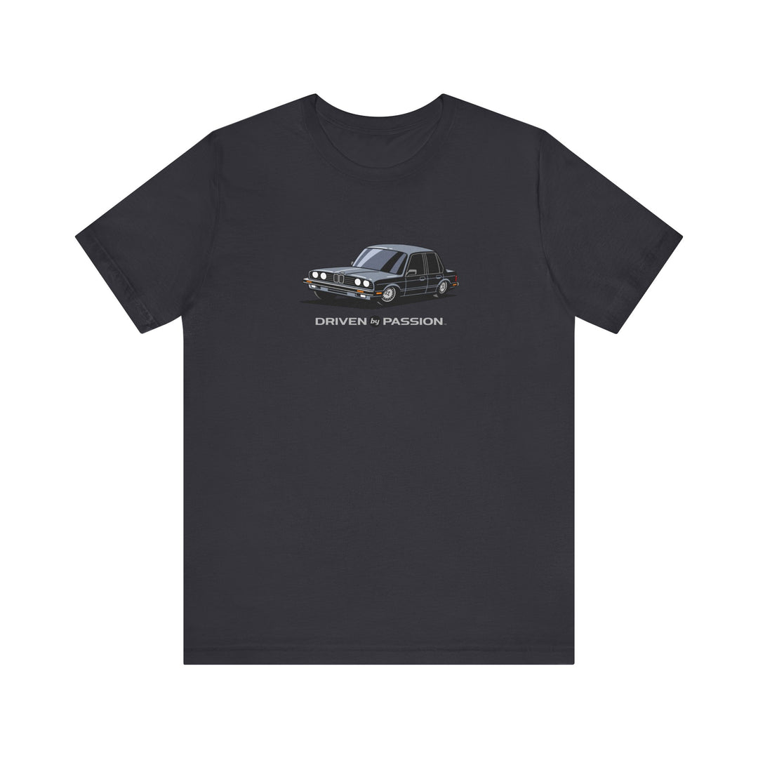 Medium Silver E30 Sedan T-Shirt (1982-1987)