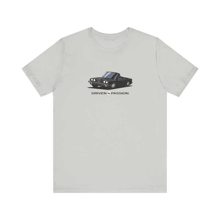 Black over Black E30 Convertible T-Shirt (1982-1987)