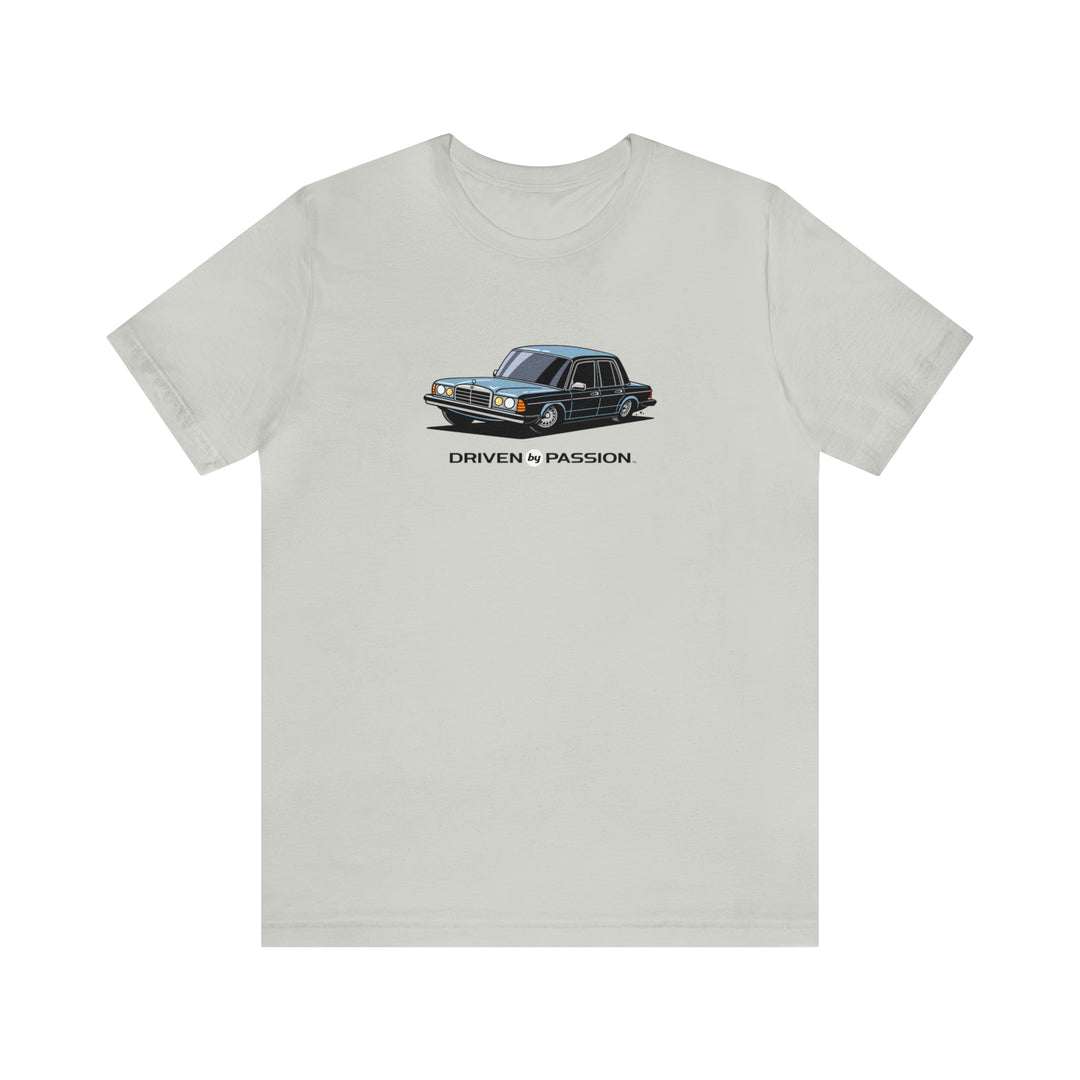 Light Silver-Blue W123 Sedan (Bundt Wheels) T-Shirt