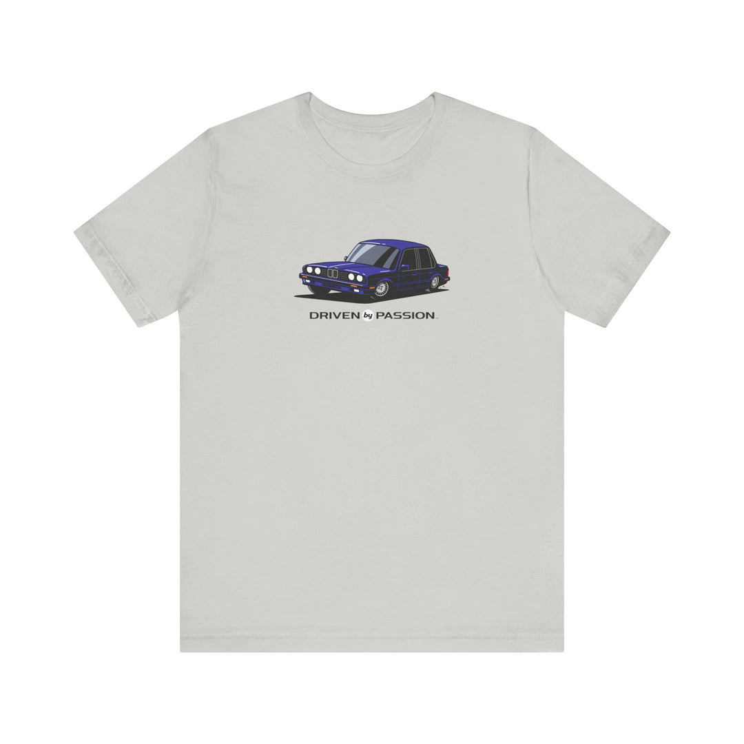 Dark Purple E30 Sedan T-Shirt (1988-1994)