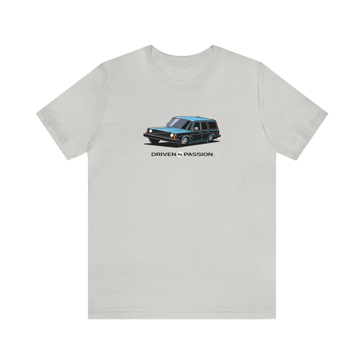 Light Blue 245 Wagon (1976-1978) T-Shirt