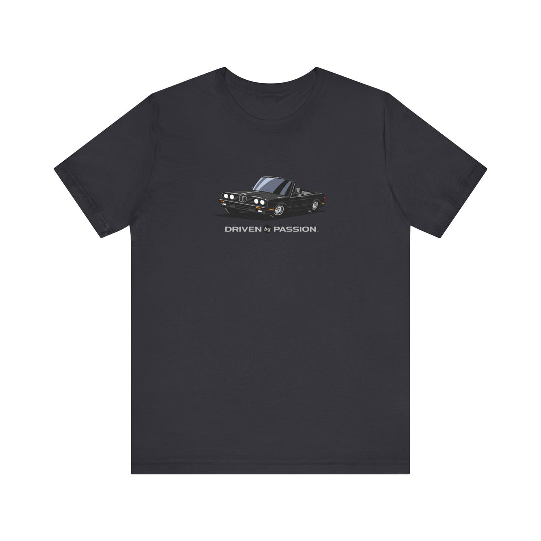 Black over Gray E30 Convertible T-Shirt (1988-1994)