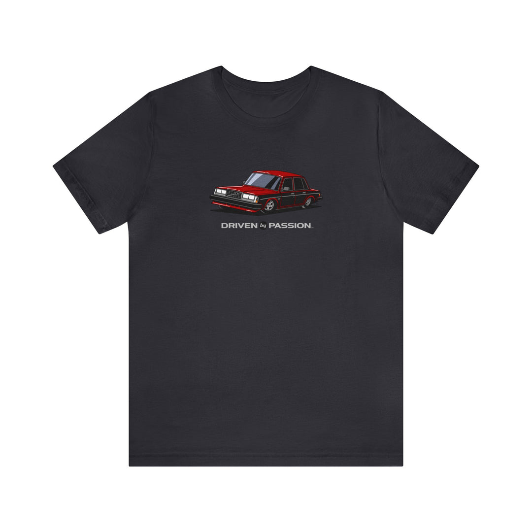 Dark Red 240 Turbo Sedan (1981-1986) T-Shirt