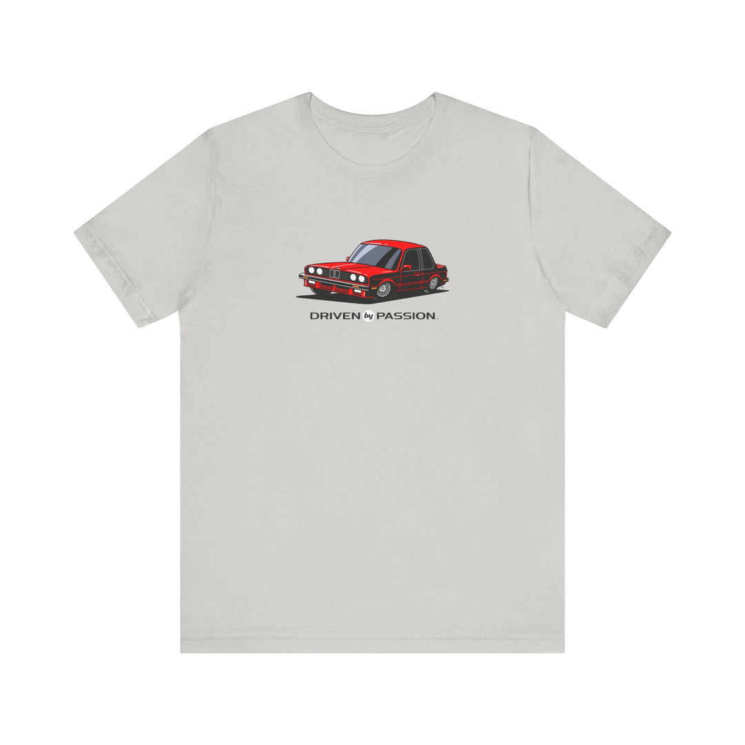 Red E30 Sport Coupe T-Shirt (1987)