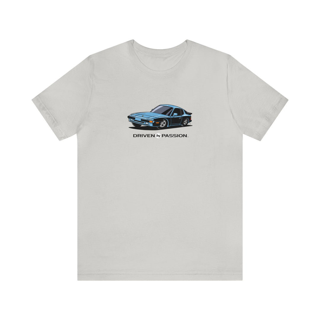 Light Blue Nine-Four-Four (Phone Dial Wheels) T-Shirt