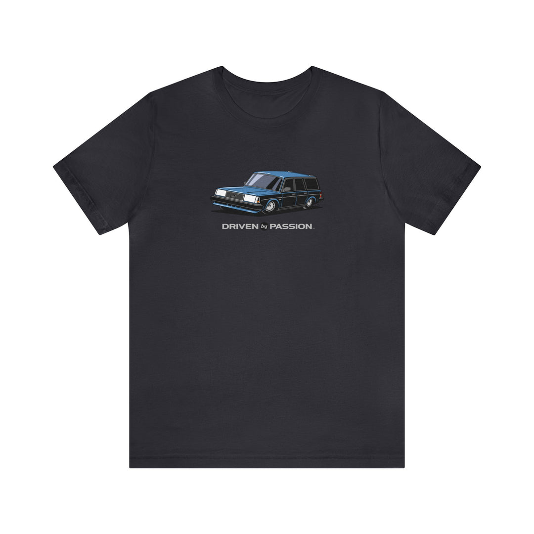 Silver-Blue 240 Wagon (1987-1993) T-Shirt