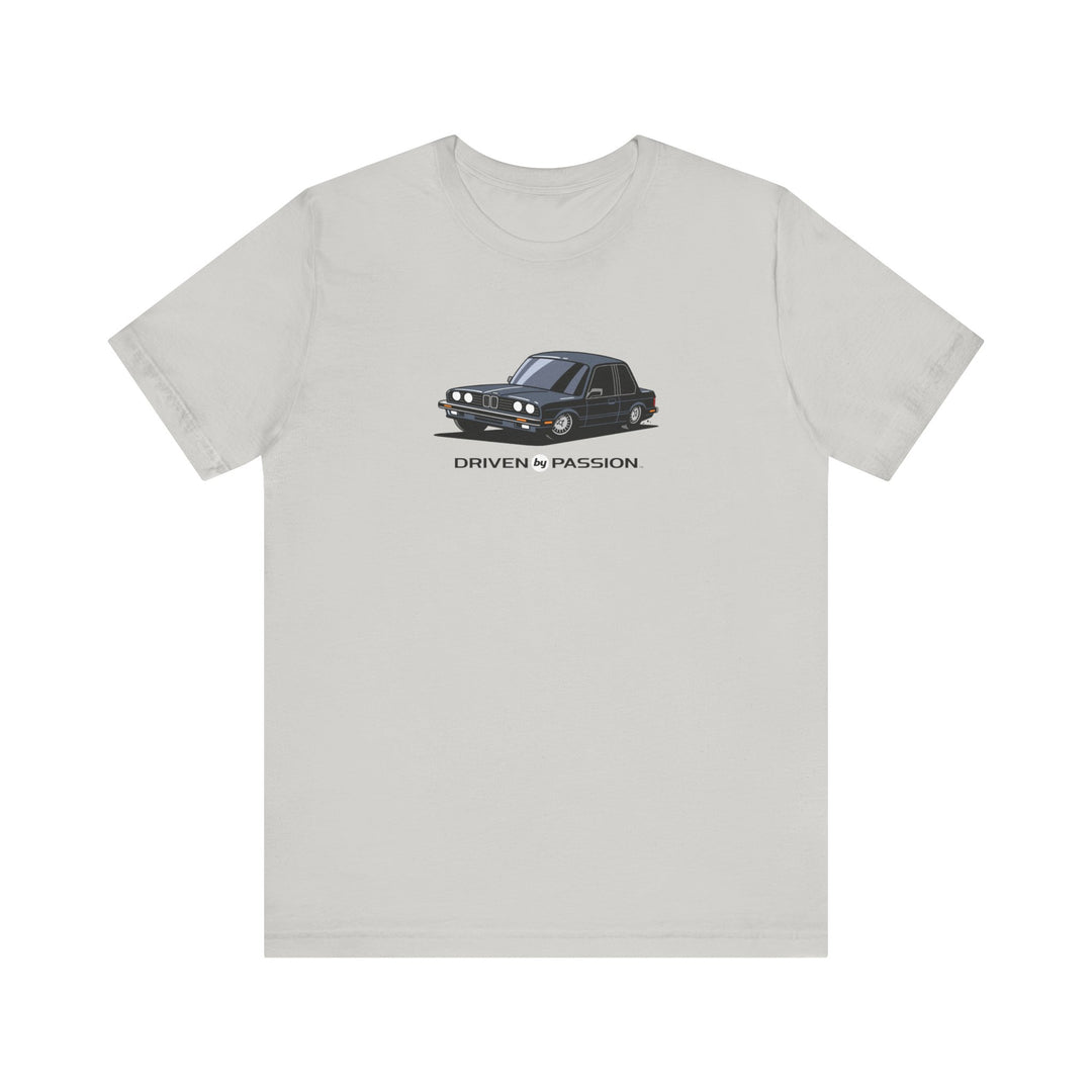 Dark Silver E30 Coupe T-Shirt (1982-1987)
