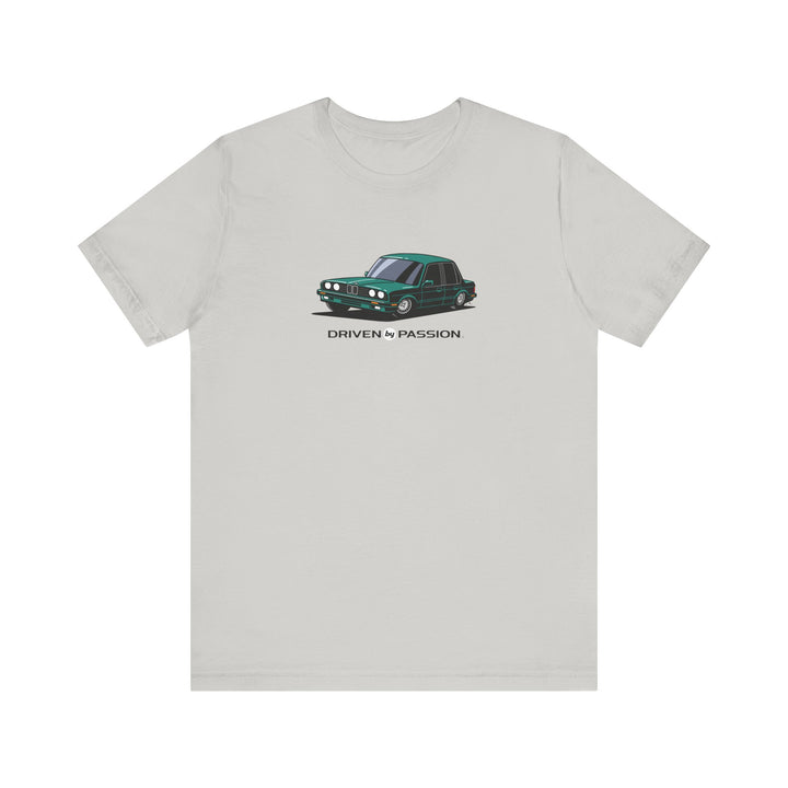 Dark Teal E30 Sedan T-Shirt (1988-1994)