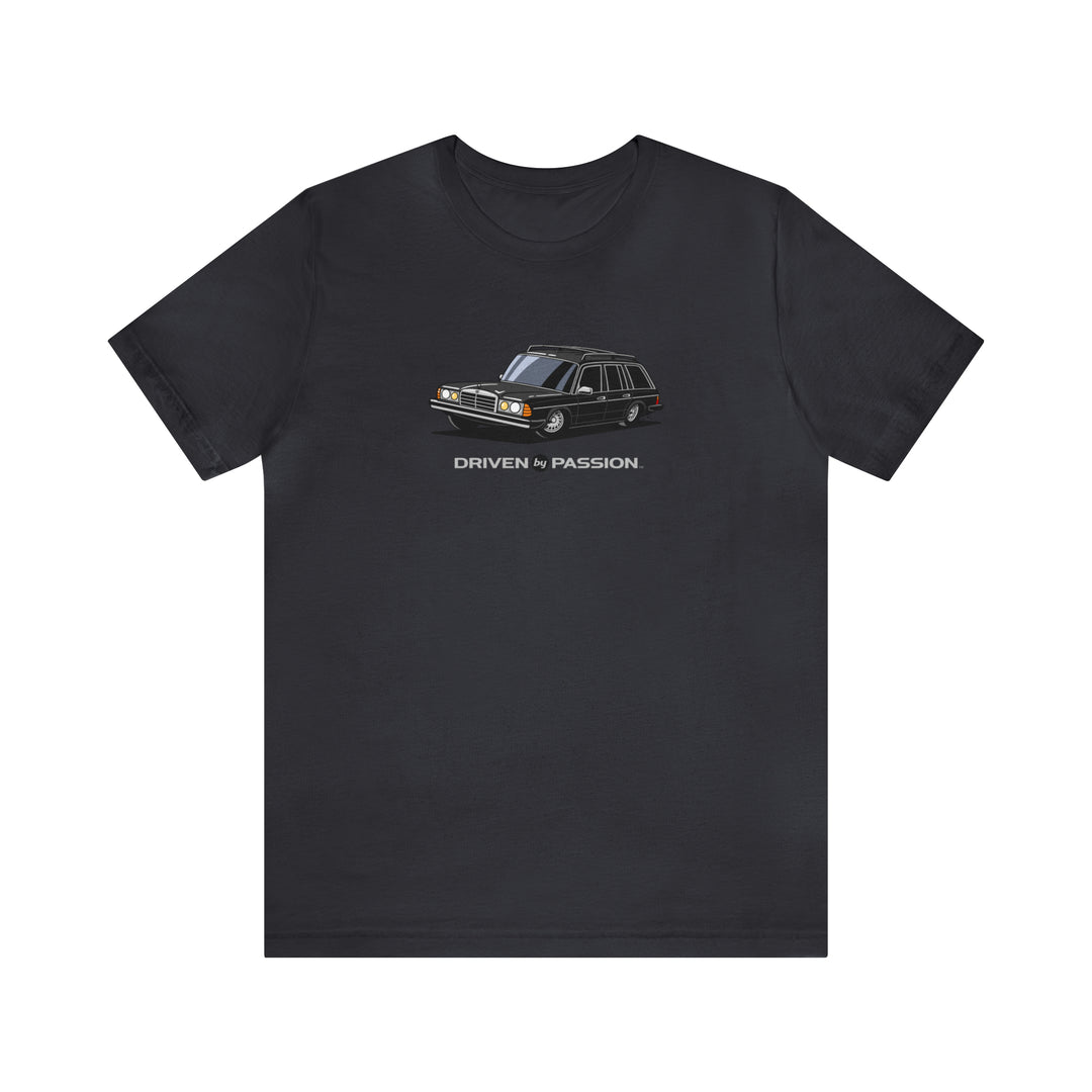 Black S123 Wagon (Bundt Wheels) T-Shirt