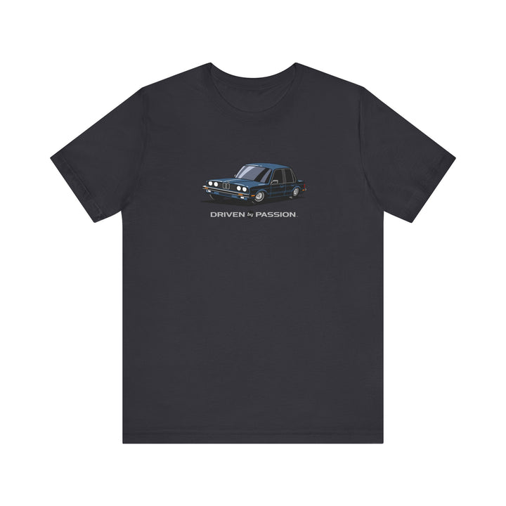 Dark Silver-Blue E30 Sedan T-Shirt (1982-1987)
