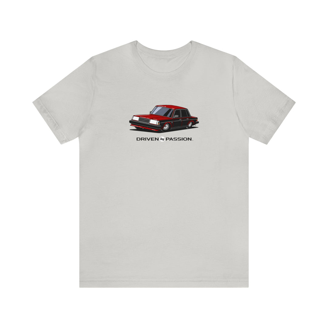 Dark Red 240 Sedan (1987-1993) T-Shirt