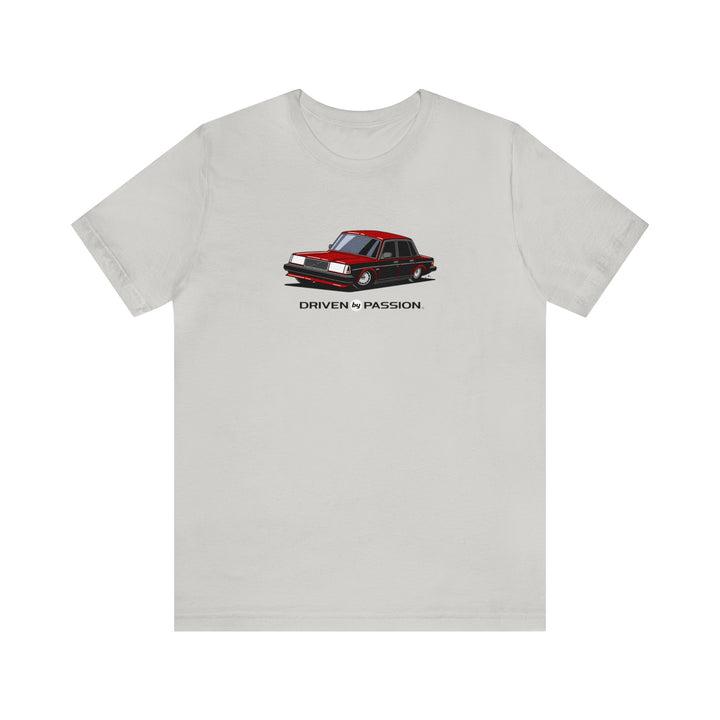 Dark Red 240 Sedan (1987-1993) T-Shirt