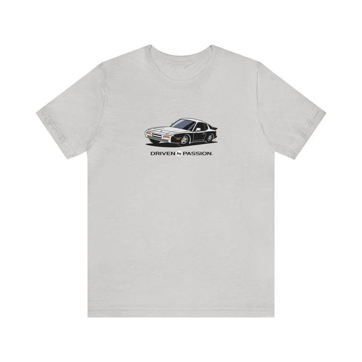 White Nine-Four-Four Turbo (Design 90 Wheels) T-Shirt