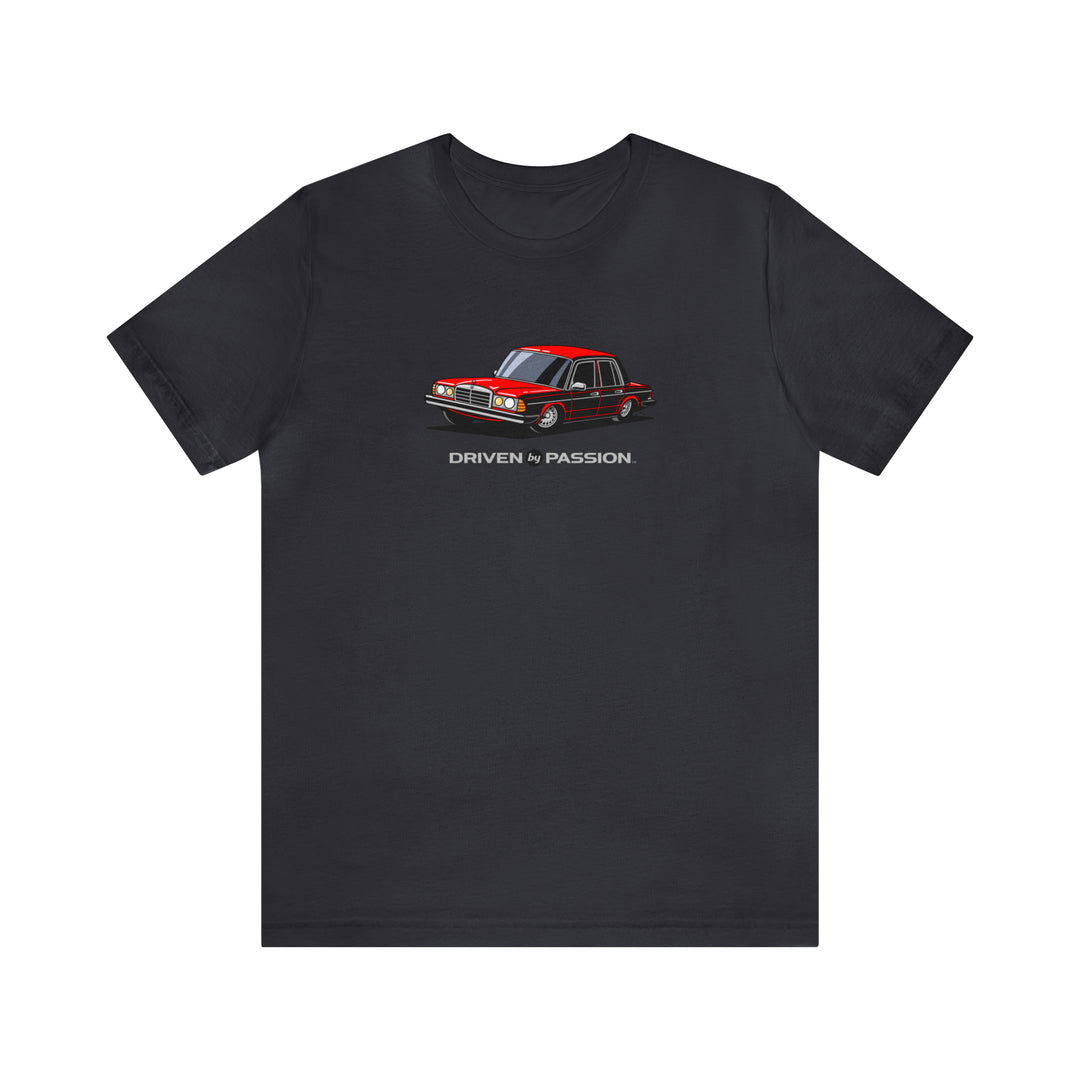 Red W123 Sedan (Bundt Wheels) T-Shirt