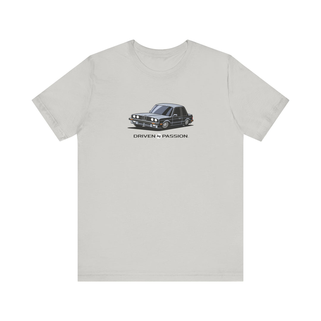 Silver E30 Sport Coupe T-Shirt (1987)
