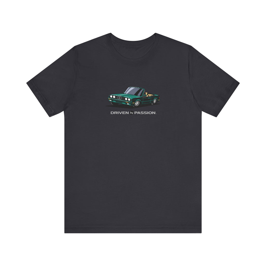 Dark Teal over Tan E30 Convertible T-Shirt (1988-1994)