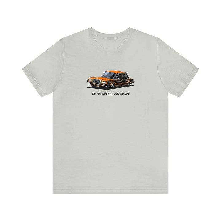 Orange W123 Sedan (Bundt Wheels) T-Shirt