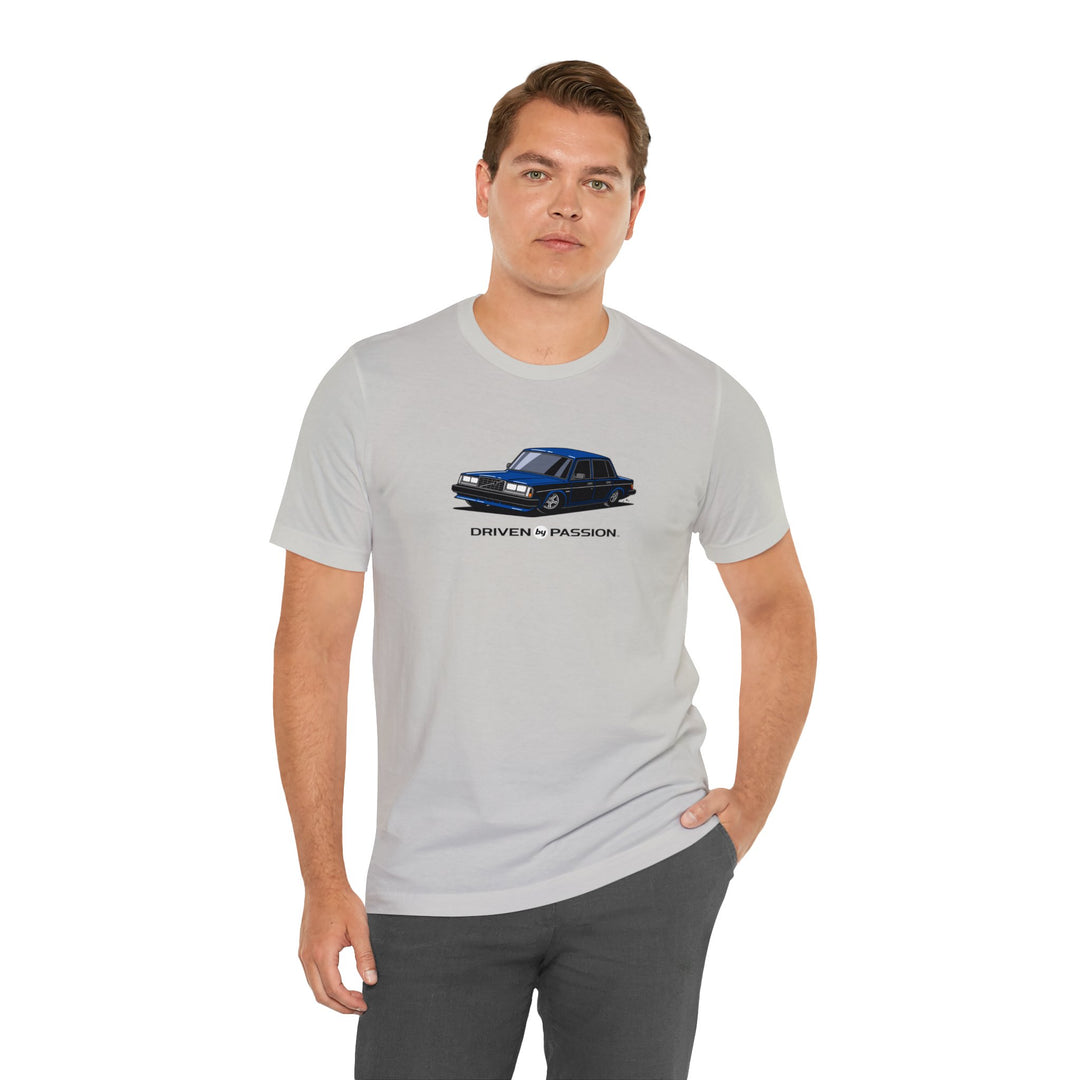 Dark Blue 240 Turbo Sedan (1981-1986) T-Shirt