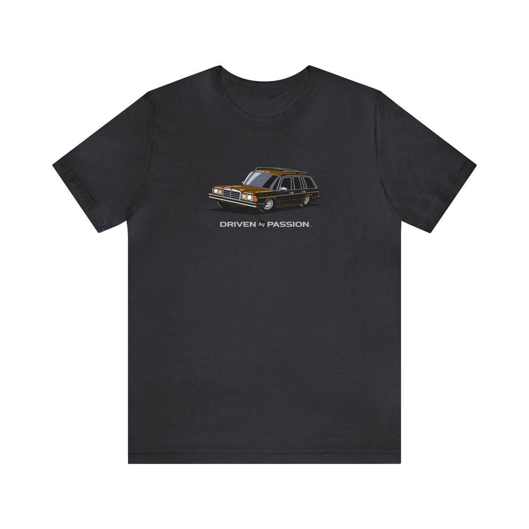 Dark Brown S123 Wagon (Bundt Wheels) T-Shirt