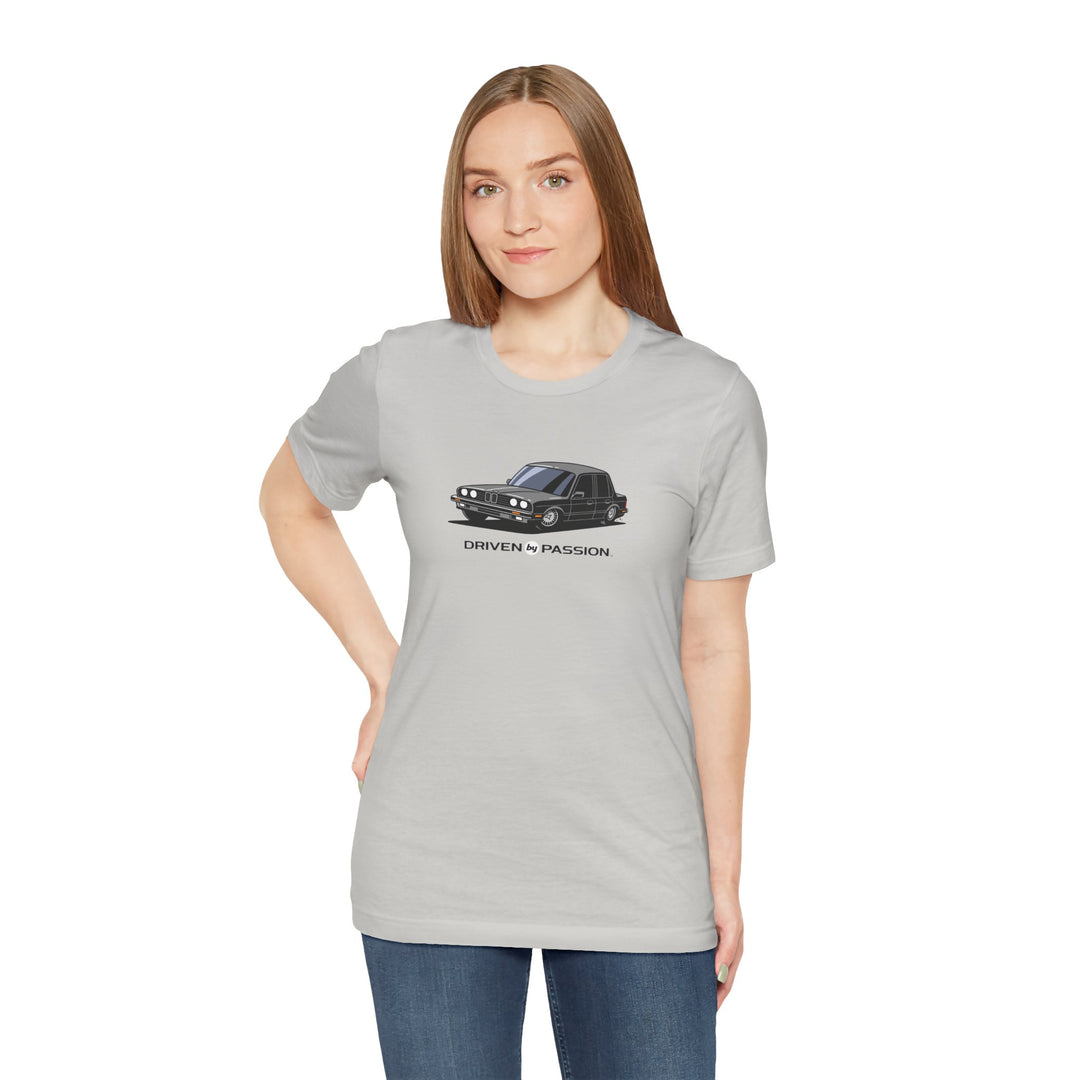 Gray E30 Sedan T-Shirt (1982-1987)