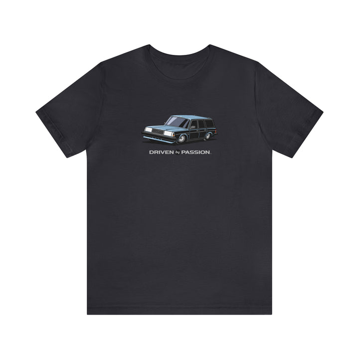 Light Silver-Blue 240 Wagon (1987-1993) T-Shirt