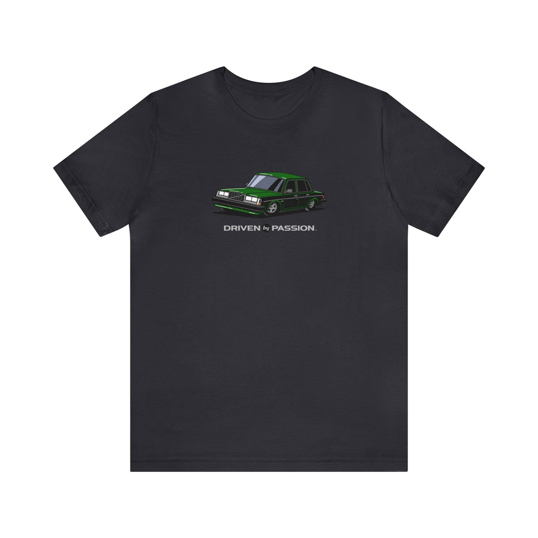Dark Green 240 Turbo Sedan (1981-1986) T-Shirt