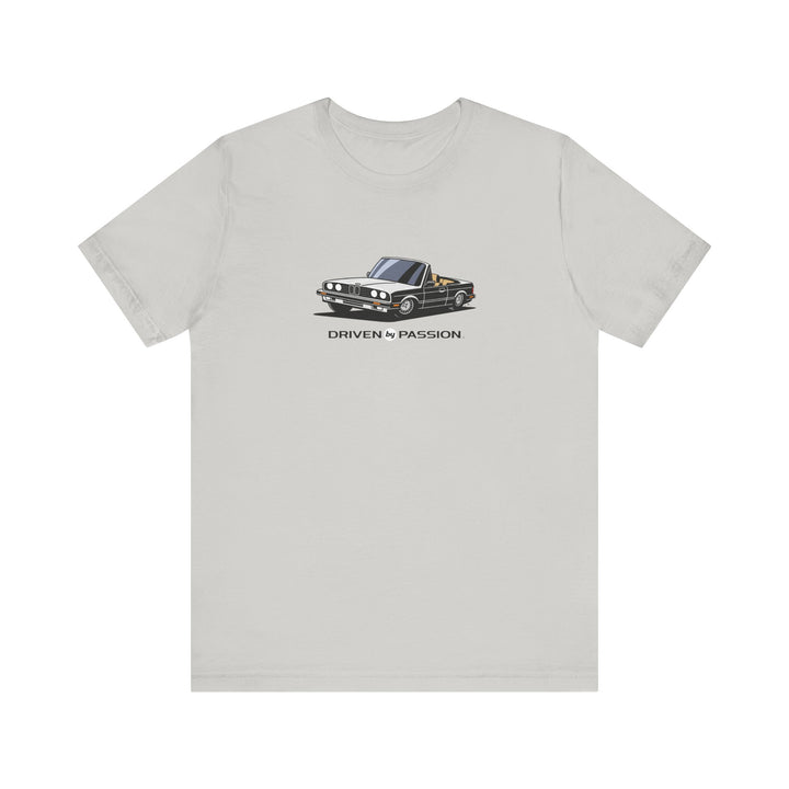 White over Tan E30 Convertible T-Shirt (1982-1987)