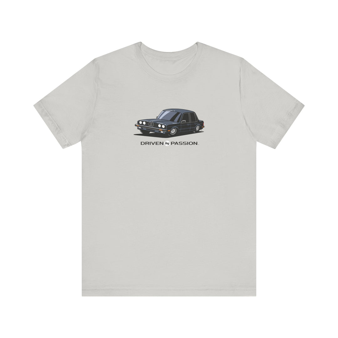 Dark Silver E30 Sedan T-Shirt (1982-1987)