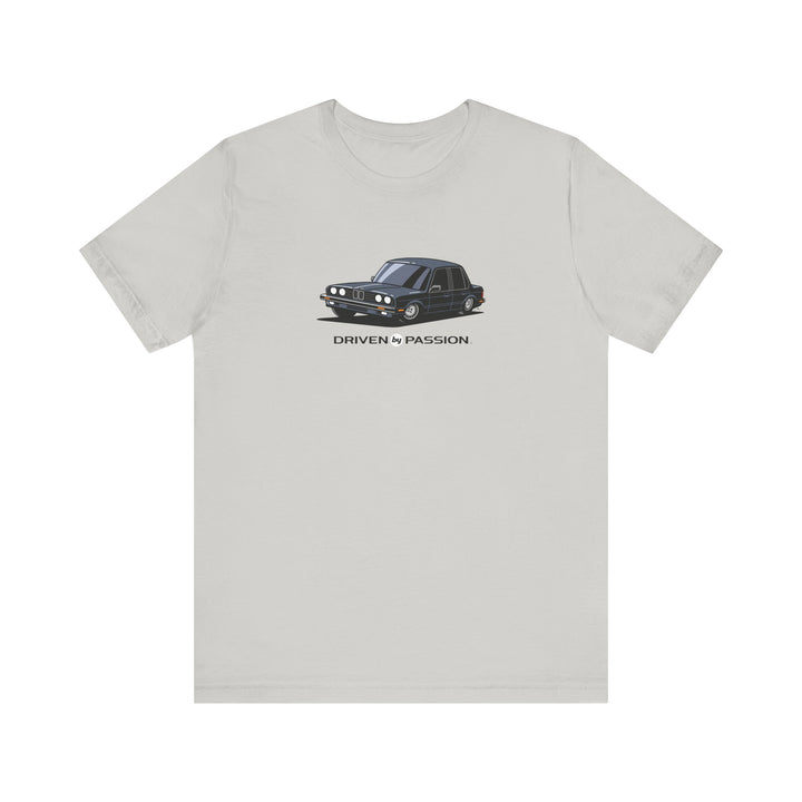 Dark Silver E30 Sedan T-Shirt (1982-1987)